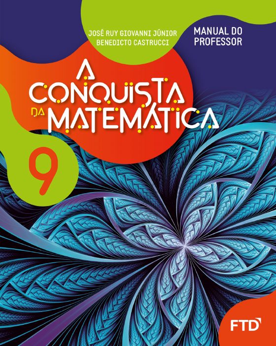 Capa do Manual do Professor de Matematica do 9o ano